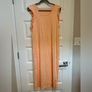 Target- Universal Threads size L orange maxi dress